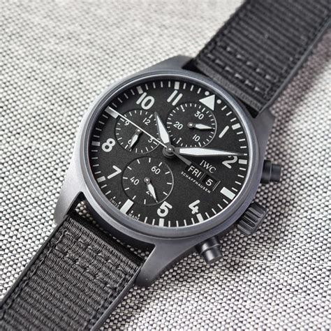 iwc chronograph 41 top gun ceratanium|Altro.